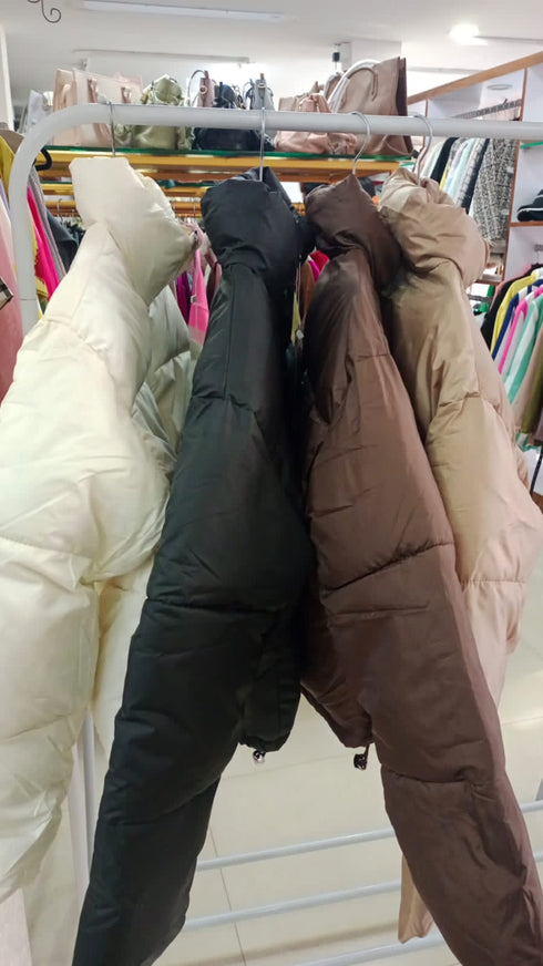 Winter Down Bread Puffer Jacket